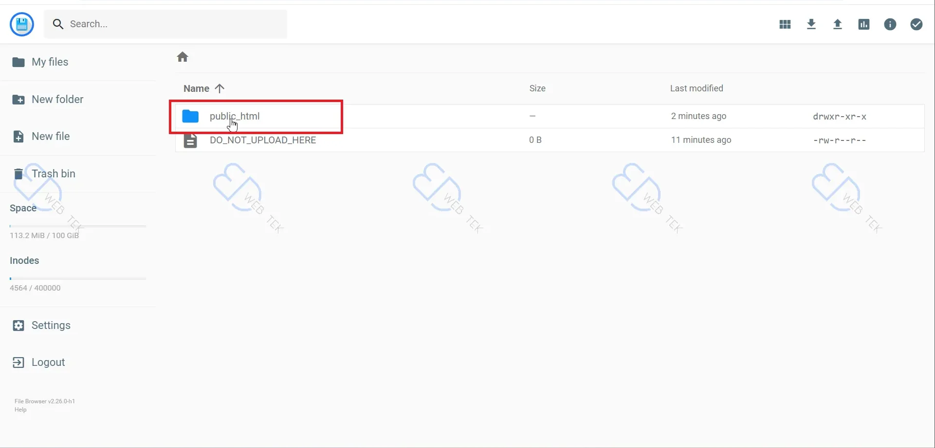 Accessing the public_html directory on Hostinger