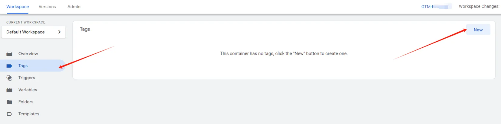 Creating new tags in Google Tag Manager