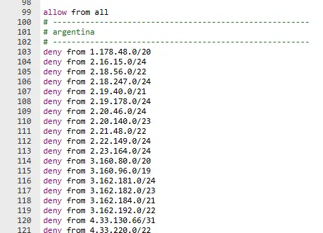 Save .htaccess file