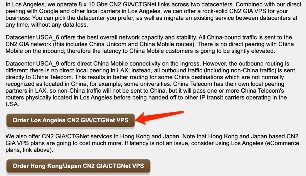 Choosing the LA CN2 GIA plan