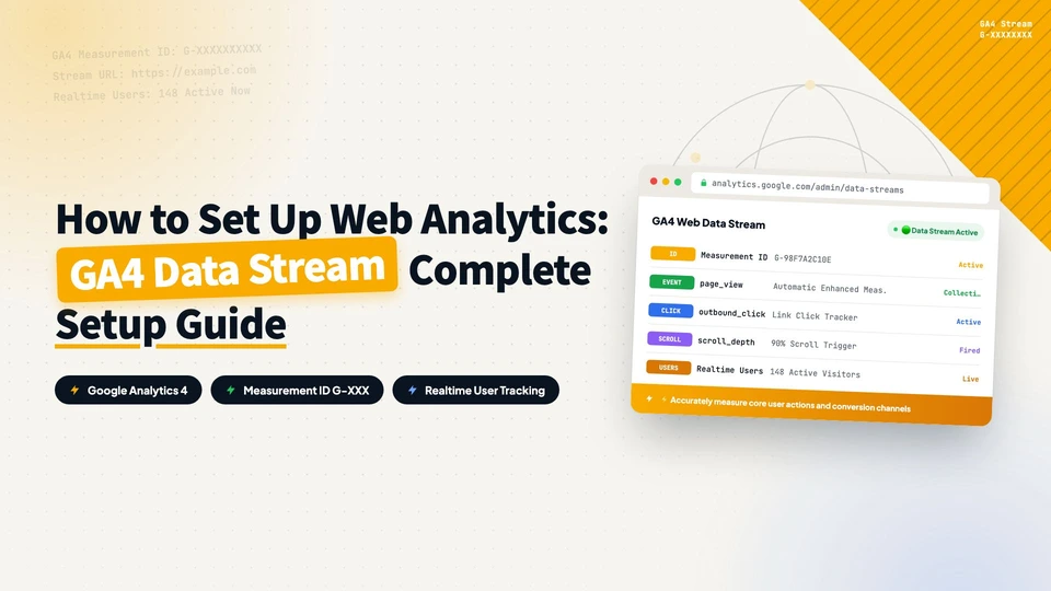 How to Set up GA4 Data Stream for Your Website?